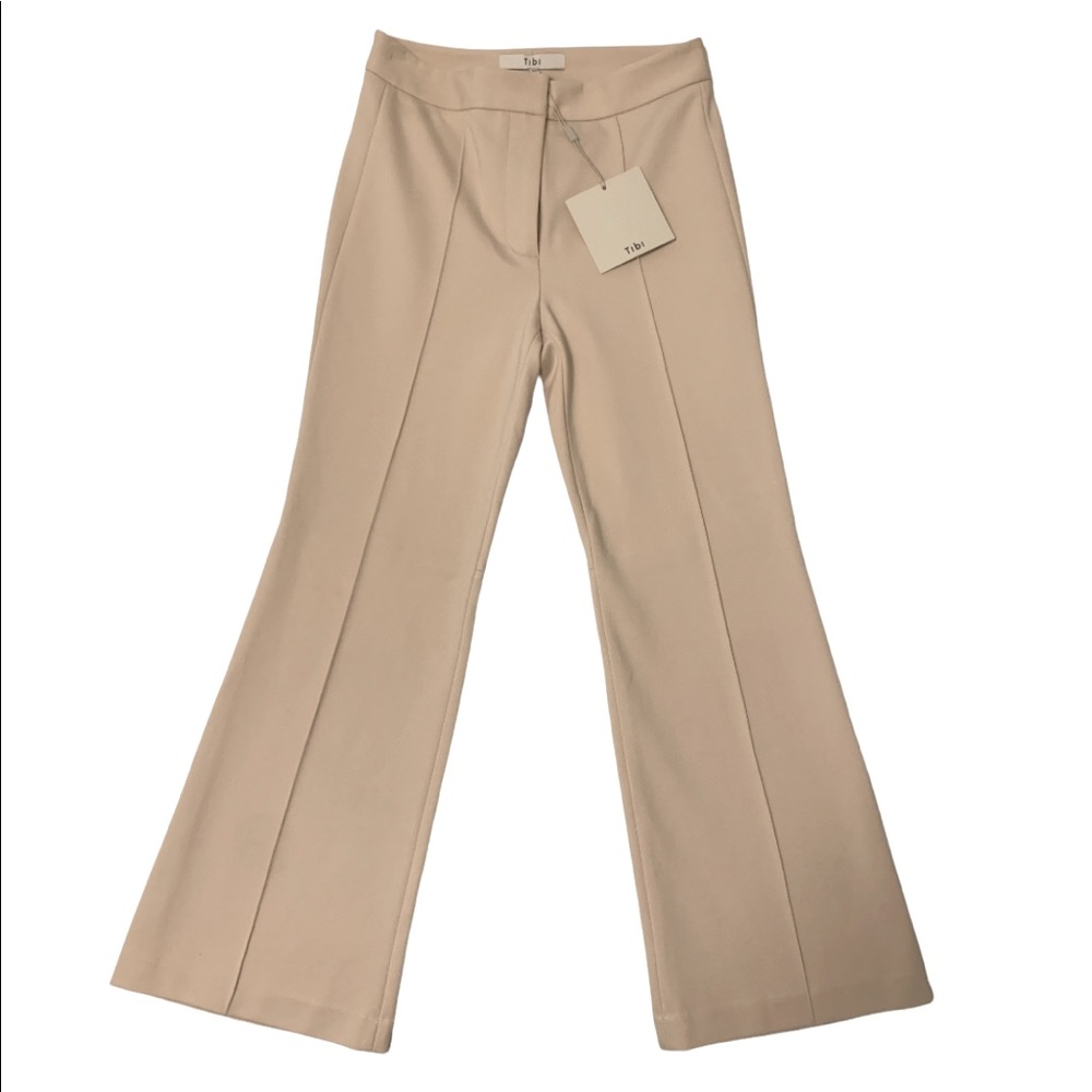 TiBi Women’s Wide Leg Flare Front Seam Trouser Dress Pant - 00 Brand New Tags